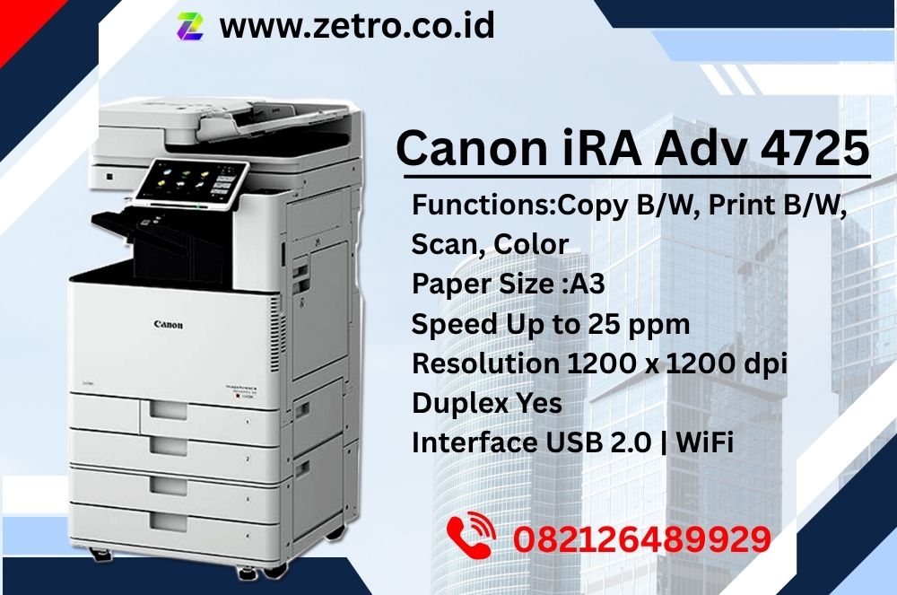 Canon iRA Adv 4725